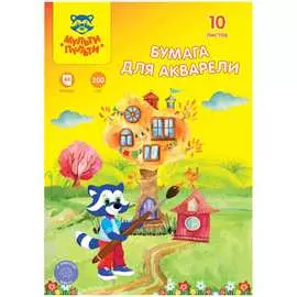 Папка для акварели Мульти-Пульти Енот в Волшебном мире БА_33731