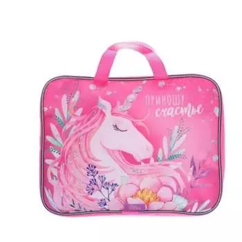 Папка для девочек Calligrata Приношу счастье 4061083