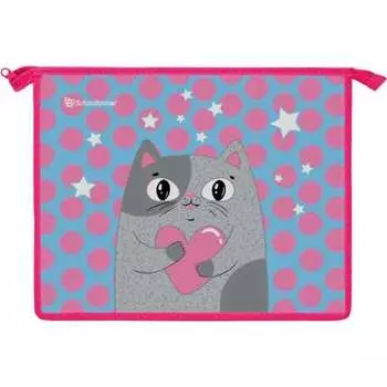 Папка для тетрадей для девочек SCHOOLFORMAT