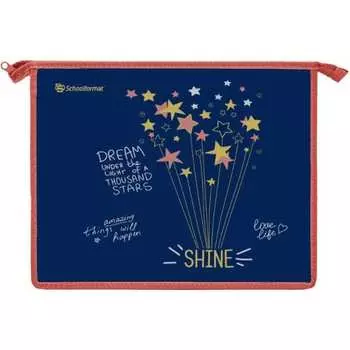 Папка для тетрадей для девочек SCHOOLFORMAT