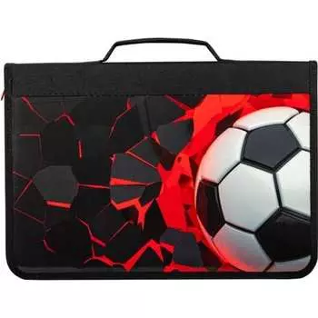 Папка для труда BRAUBERG Black football 270992