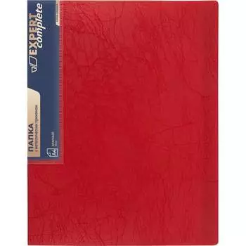 Папка Expert Complete A4, 700 мкм, 20 мм, волокно, Premier, красный EC210737004 709140