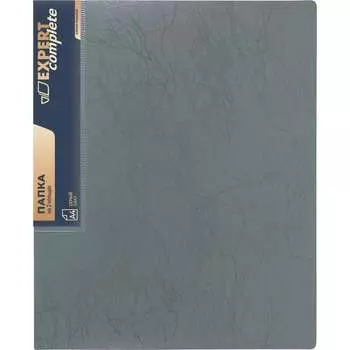 Папка Expert Complete A4, 700 мкм, 25 мм, диаметр 20 мм, Premier, серый EC211330015 709173