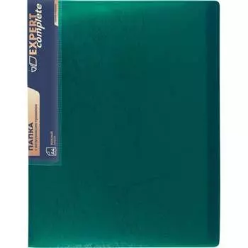Папка Expert Complete A4, 700 мкм, 20 мм, волокно, Premier, зеленый EC210737003 709141