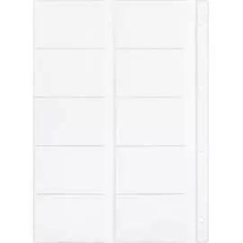 Папка файл-вкладыш для визиток Attache 1970/4 547080