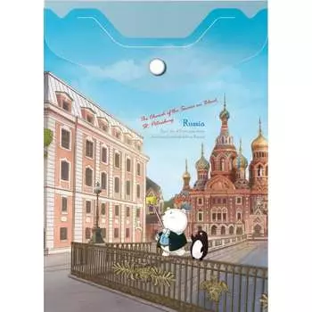 Папка-конверт COMIX география A1856 CS