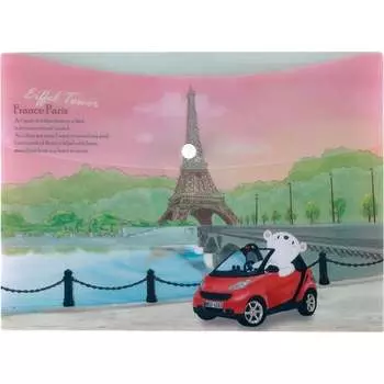 Папка-конверт COMIX география A1854 FR