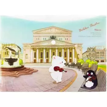 Папка-конверт COMIX география A1854 BT