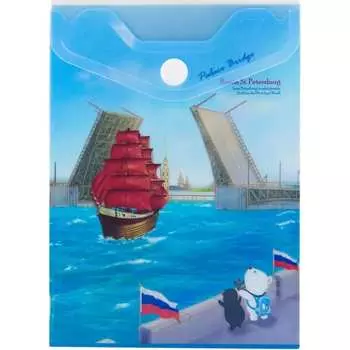 Папка-конверт COMIX география A1856 PB