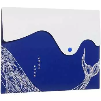 Папка-конверт COMIX AKP21 BU