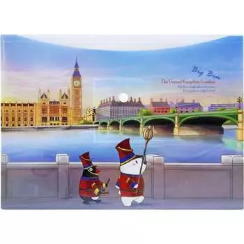 Папка-конверт COMIX география A7580 UB