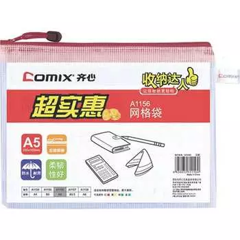 Папка-конверт COMIX A1156 RD