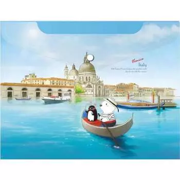 Папка-конверт COMIX география A1854 VN