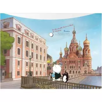 Папка-конверт COMIX география A1854 CS