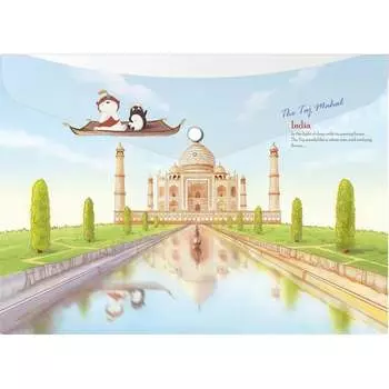 Папка-конверт COMIX география A1854 IN