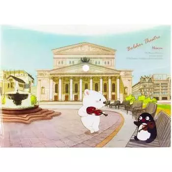 Папка-конверт COMIX география A7580 BT