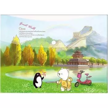 Папка-конверт COMIX география A1854 CN