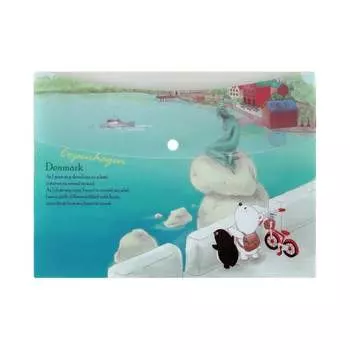 Папка-конверт COMIX география A7580 DM