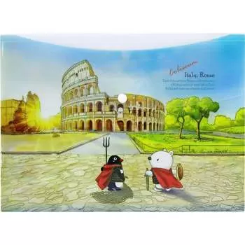 Папка-конверт COMIX география A1854 IL