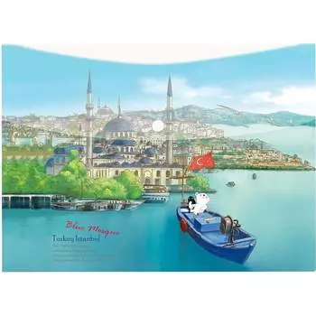 Папка-конверт COMIX география A1854 IT