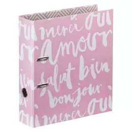 Папка-регистратор OfficeSpace Soda. Soft pink 280477