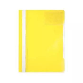 Папка-скоросшиватель Бюрократ PS-V20YEL 816330