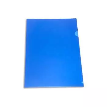 Папка-уголок Бюрократ E310N/1BLU 816358