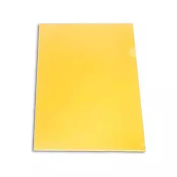 Папка-уголок Бюрократ E310N/1YEL 816361