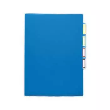 Папка-уголок Бюрократ E356BLUE 854121