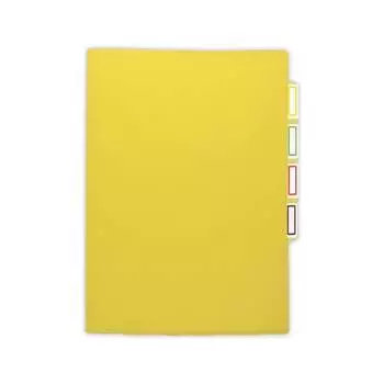 Папка-уголок Бюрократ E356YEL 854124