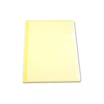 Папка-уголок Бюрократ EE310/1YEL 816385