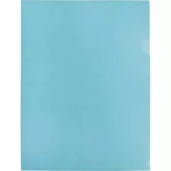 Папка-уголок Бюрократ Pastel -EPAST/BLUE 1481093