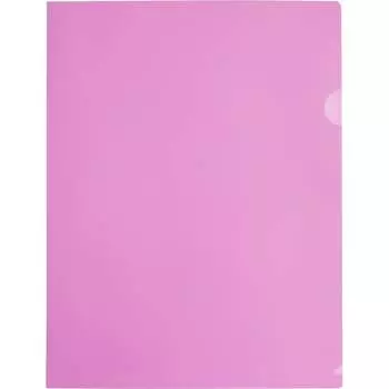 Папка-уголок Бюрократ Pastel -EPAST/PINK 1481098