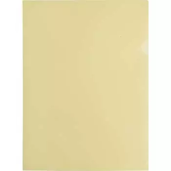 Папка-уголок Бюрократ Pastel -EPAST/YEL 1481094