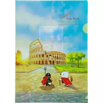 Папка-уголок COMIX география A7590 IL