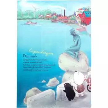 Папка-уголок COMIX география A7590 DM