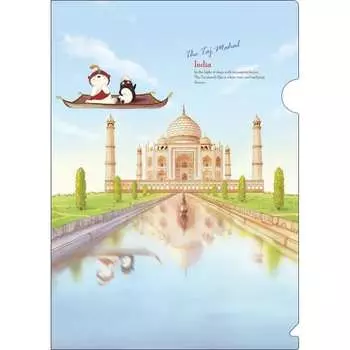 Папка-уголок COMIX география A7590 IN