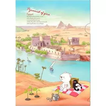 Папка-уголок COMIX география A7590 EG