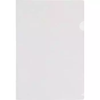 Папка уголок Flexoffice FO-CH04 CLEAR