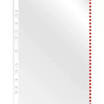 Папка-вкладыш Бюрократ Премиум 013BKAN2RED 817140