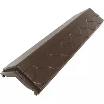 Парапет на забор ООО ТК "ТИТАН" Тетто Элит Чешуя 51166ЧШЭ