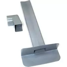 Парапетная прямоугольная воронка-скапер Татполимер ТП-01.П.ПВХ 30661