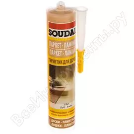 Паркетный акриловый герметик Soudal 111256