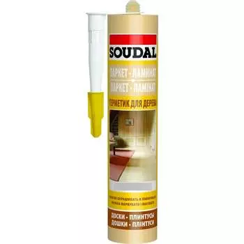 Паркетный акриловый герметик Soudal 111254