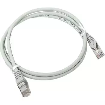 Патч корд EKF teracom pro TRP-5EFTP-LSH-1M-GY