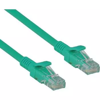 Патч-корд ExeGate UTP-RJ45-RJ45-5e-1.5M-GN 258669