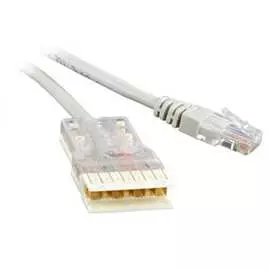 Патч-корд Hyperline PC-110-RJ45-4P-C5e-1M-LSZH-GY 229903