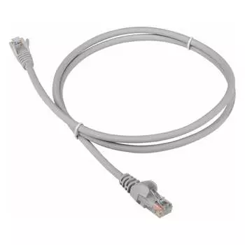 Патч-корд LANMASTER LAN-PC45/U5E-1.0-GY