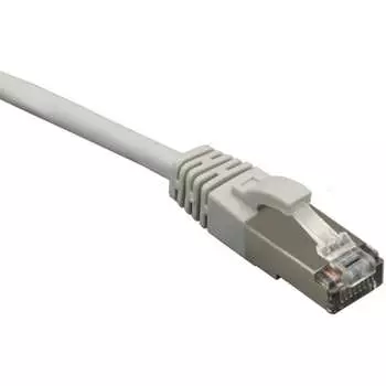 Патч-корд SUPRLAN FTP 5e 4x2 26AWG (7x0.16мм) Cu LSZH серый 0,5м 10-0715