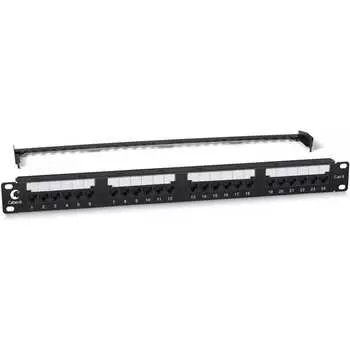 Патч-панель Cabeus PL2-24-Cat.6-Dual